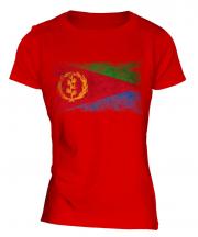 Eritrea Distressed Flag Ladies T-Shirt