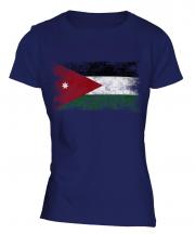 Jordan Distressed Flag Ladies T-Shirt