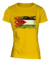 Jordan Distressed Flag Ladies T-Shirt