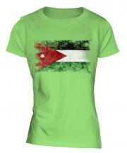 Jordan Distressed Flag Ladies T-Shirt