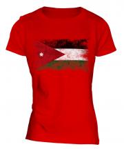Jordan Distressed Flag Ladies T-Shirt