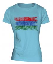 Karelia Distressed Flag Ladies T-Shirt