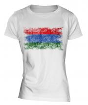 Karelia Distressed Flag Ladies T-Shirt