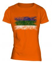 Komi Distressed Flag Ladies T-Shirt
