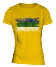 Komi Distressed Flag Ladies T-Shirt