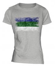 Komi Distressed Flag Ladies T-Shirt