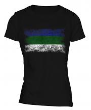Komi Distressed Flag Ladies T-Shirt