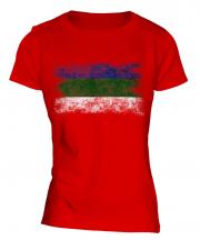 Komi Distressed Flag Ladies T-Shirt