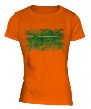 Ladonia Distressed Flag Ladies T-Shirt