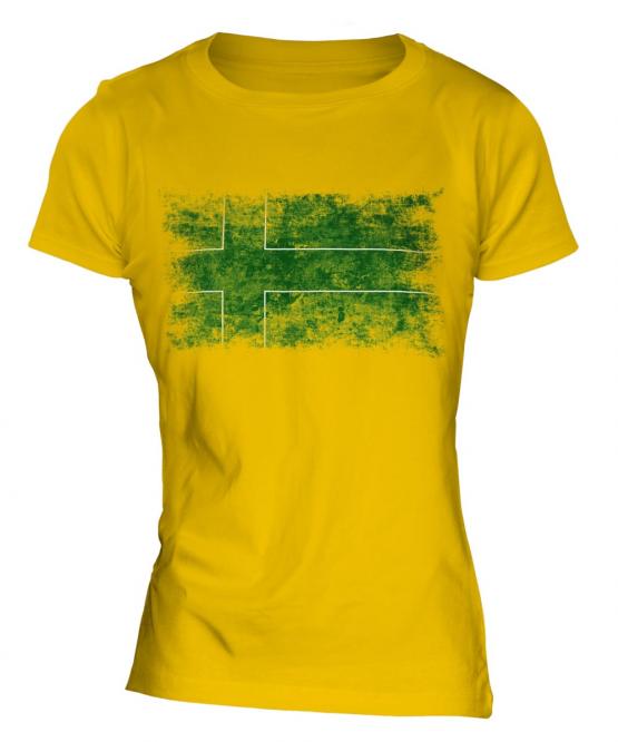 Ladonia Distressed Flag Ladies T-Shirt
