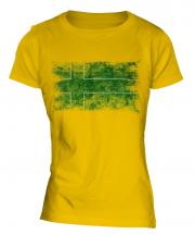 Ladonia Distressed Flag Ladies T-Shirt