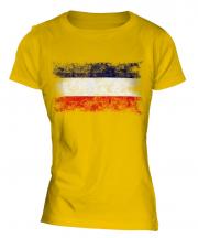 Los Altos Distressed Flag Ladies T-Shirt