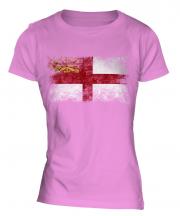 Sark Distressed Flag Ladies T-Shirt