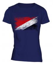 Sealand Distressed Flag Ladies T-Shirt
