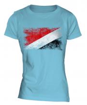 Sealand Distressed Flag Ladies T-Shirt
