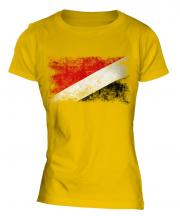 Sealand Distressed Flag Ladies T-Shirt
