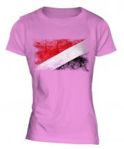 Sealand Distressed Flag Ladies T-Shirt