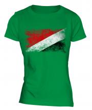 Sealand Distressed Flag Ladies T-Shirt