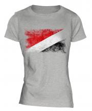 Sealand Distressed Flag Ladies T-Shirt