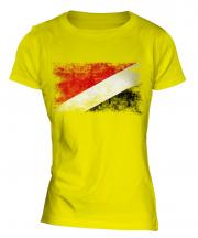 Sealand Distressed Flag Ladies T-Shirt
