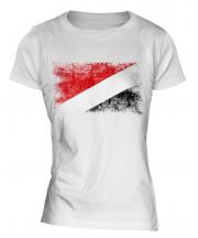 Sealand Distressed Flag Ladies T-Shirt