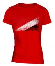 Sealand Distressed Flag Ladies T-Shirt