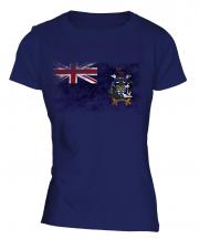 South Georgia Distressed Flag Ladies T-Shirt