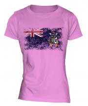South Georgia Distressed Flag Ladies T-Shirt