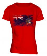 South Georgia Distressed Flag Ladies T-Shirt