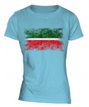 Tatarstan Distressed Flag Ladies T-Shirt