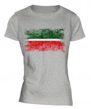 Tatarstan Distressed Flag Ladies T-Shirt