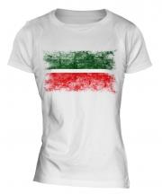 Tatarstan Distressed Flag Ladies T-Shirt