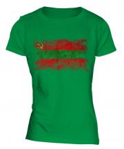 Transnistria Distressed Flag Ladies T-Shirt