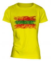 Transnistria Distressed Flag Ladies T-Shirt