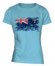 Victoria Distressed Flag Ladies T-Shirt