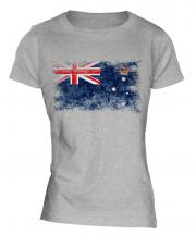 Victoria Distressed Flag Ladies T-Shirt