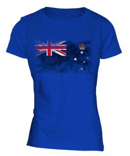 Victoria Distressed Flag Ladies T-Shirt