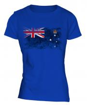 Victoria Distressed Flag Ladies T-Shirt