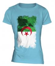 Algeria Grunge Flag Ladies T-Shirt