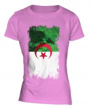Algeria Grunge Flag Ladies T-Shirt