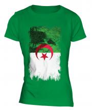 Algeria Grunge Flag Ladies T-Shirt