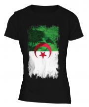 Algeria Grunge Flag Ladies T-Shirt
