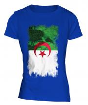 Algeria Grunge Flag Ladies T-Shirt