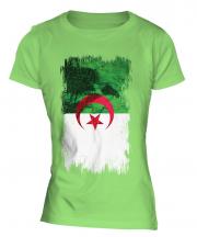 Algeria Grunge Flag Ladies T-Shirt
