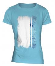 Altai Republic Grunge Flag Ladies T-Shirt