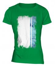 Altai Republic Grunge Flag Ladies T-Shirt
