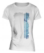 Altai Republic Grunge Flag Ladies T-Shirt