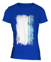 Altai Republic Grunge Flag Ladies T-Shirt