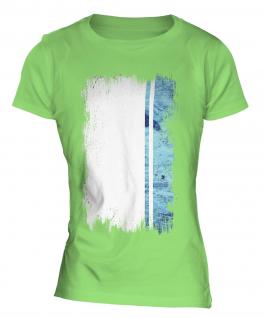Altai Republic Grunge Flag Ladies T-Shirt