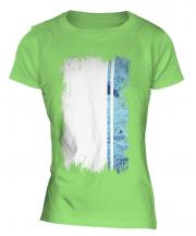 Altai Republic Grunge Flag Ladies T-Shirt